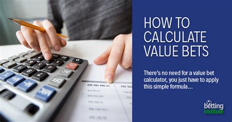 value betting calculator|Value Betting 101 .